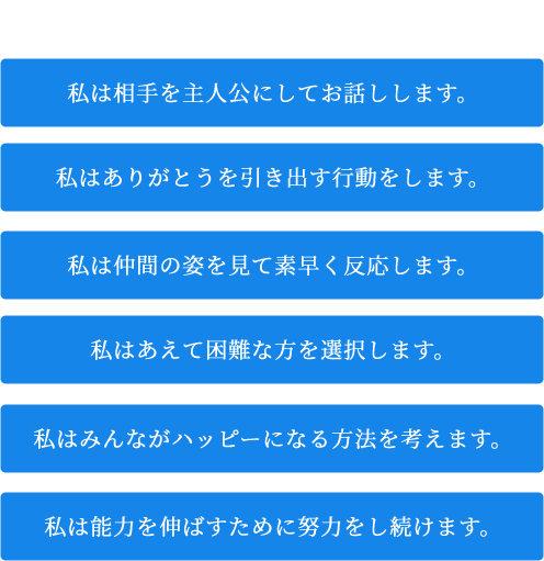 奈良スバル自動車 採用サイト 行動指針